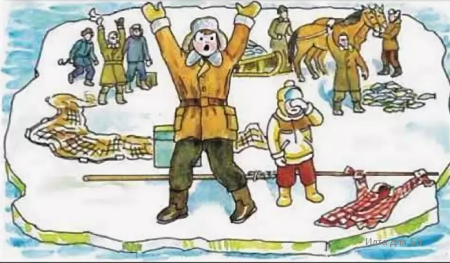 Иллюстрация к рассказу Бориса Житкова про обезьянку