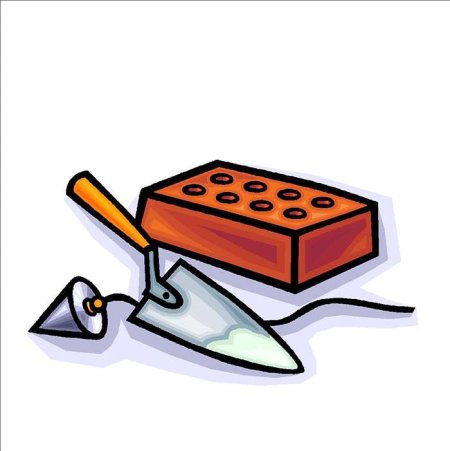 Кирпич рисунок для детей