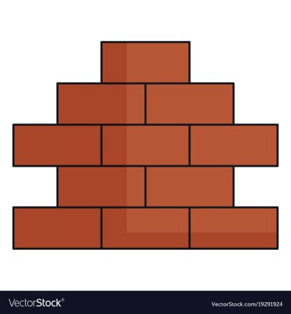 Рисование кирпичиками