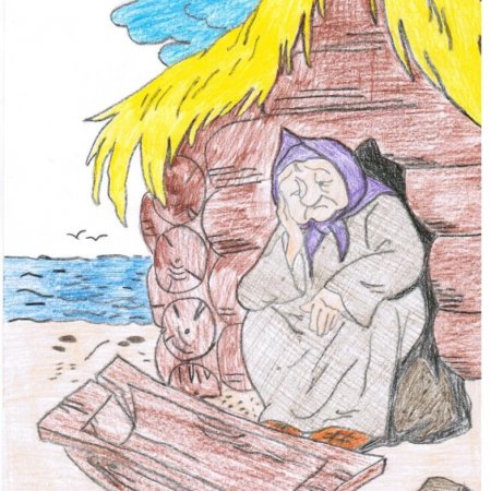 Корыто красивое нарисованное