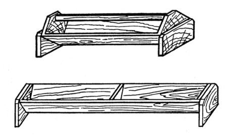 Бабка у корыта