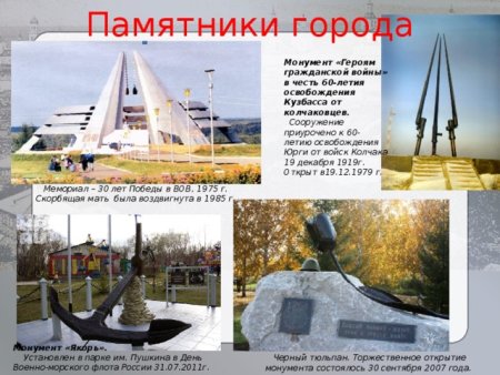 Рисунки города Юрги