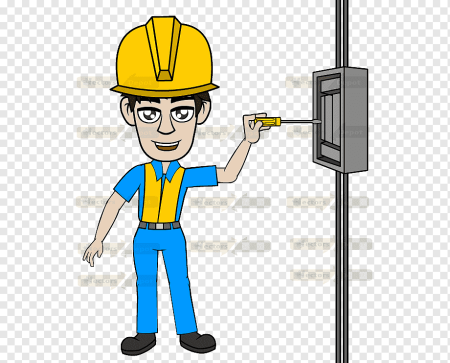 Электрик мультяшный