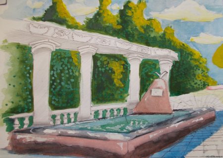 Волжский парк ВГС рисунок