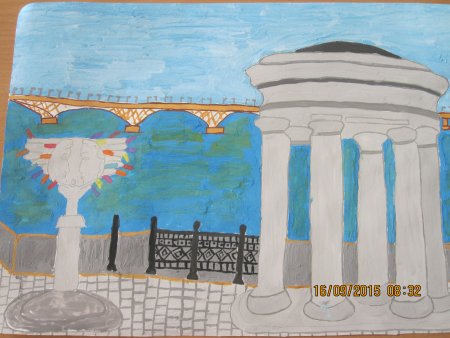 Саратов рисунки города