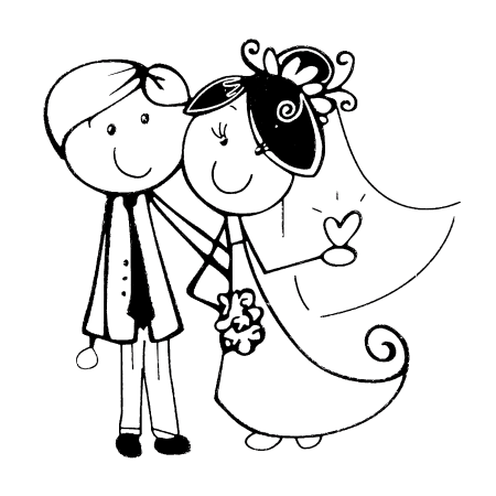 Свадьба рисунок