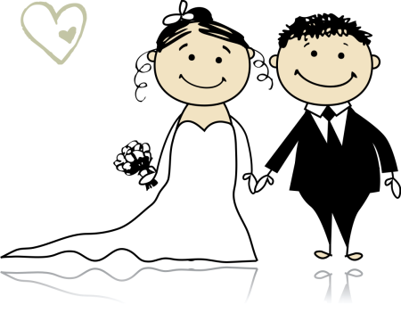 Свадьба рисунок