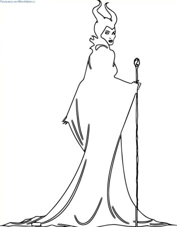 Раскраски Малефисента 2