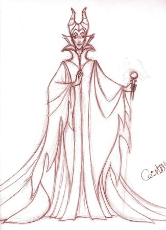 Фея Карабос рисунок