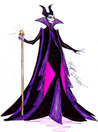 Фея Карабос спящая красавица рисунок