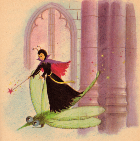 Злая Фея раскраска