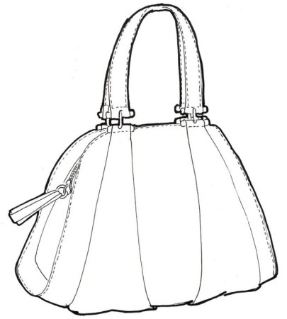 Эскиз сумки