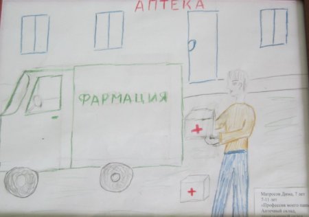 Аптека глазами детей рисунки