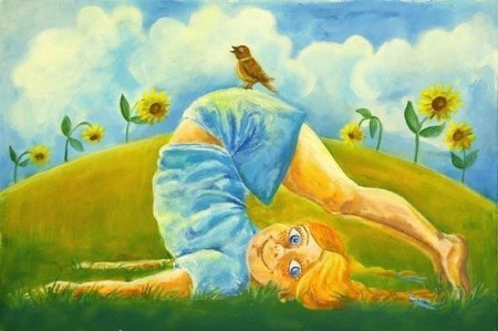 Эльга Попова художница лето