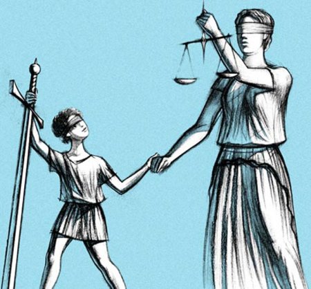 Фемида рисунок