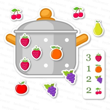 Фрукты ягоды вектор