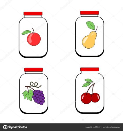Банка варенья из мультика