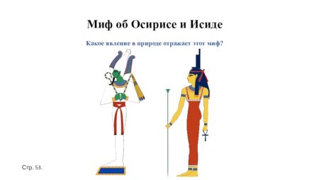 Миф о сете Исиде и Осирисе