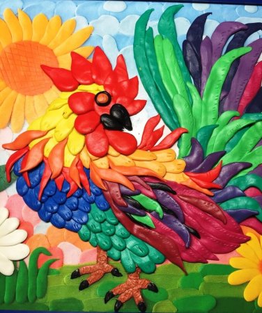 Пластилиновая живопись