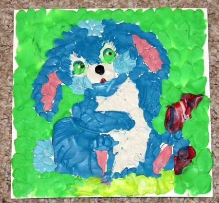 Пластилиновая живопись для детей