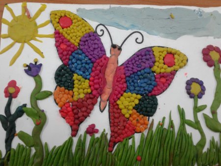 Пластилинография для дошкольников