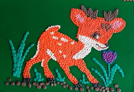 Мозаичная пластилинография