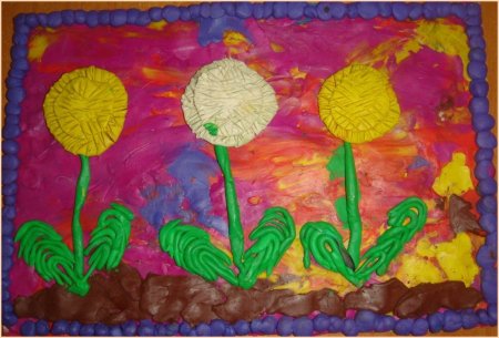 Пластилинография для дошкольников