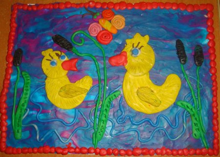 Пластилинография для детей