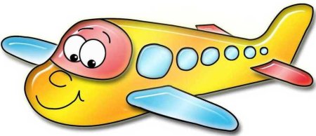 Самолет детский рисунок