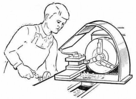 Эскиз рабочего за станком