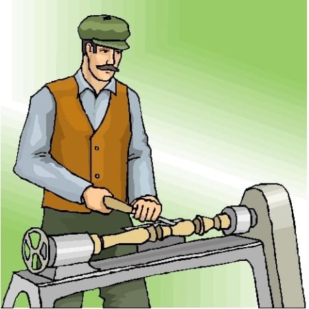 Профессия токарь для детей