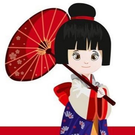 Эскиз японского национального костюма