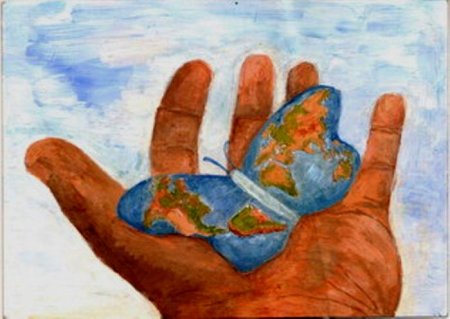 Рисунок на тему мир без войны