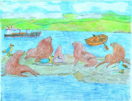 Рисунок Камчатка детский