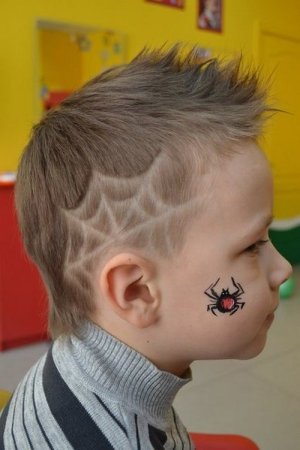 Фигурные стрижки для мальчиков