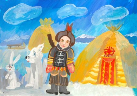 Якутские сказки иллюстрации