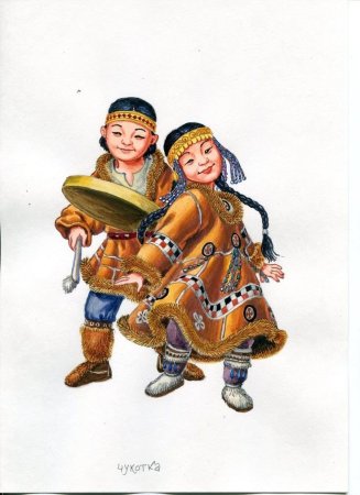 Чукотский национальный костюм