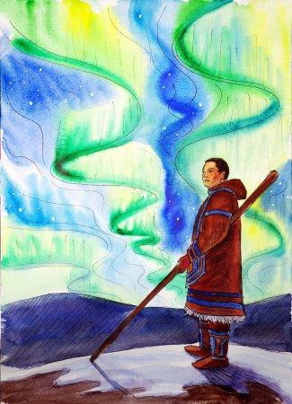 Ханты манси шаман Графика