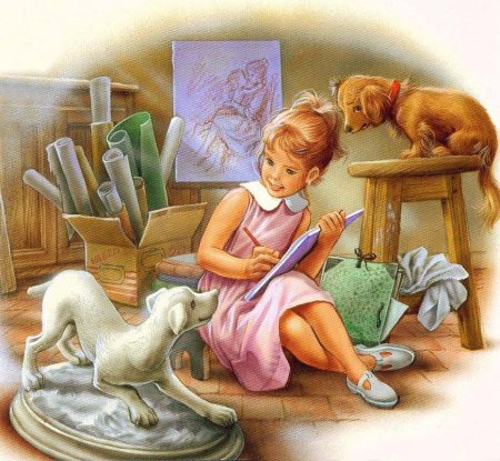 Иллюстратор Марсель Марльер