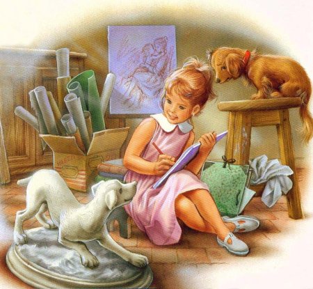 Художник Марсель Марльер картины