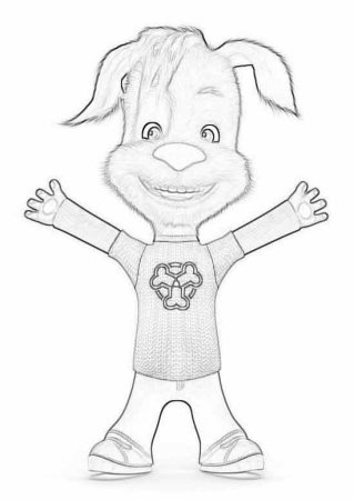 Раскраска Барбоскины дружок