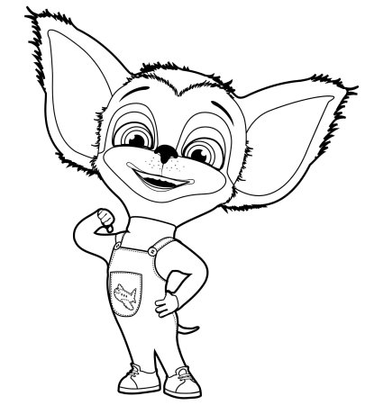 Раскраска Барбоскины малыш