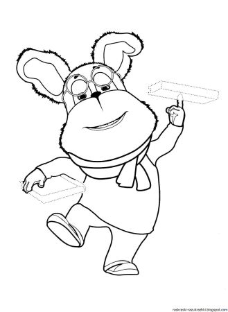 Раскраска из мультиков Барбоскины Гена