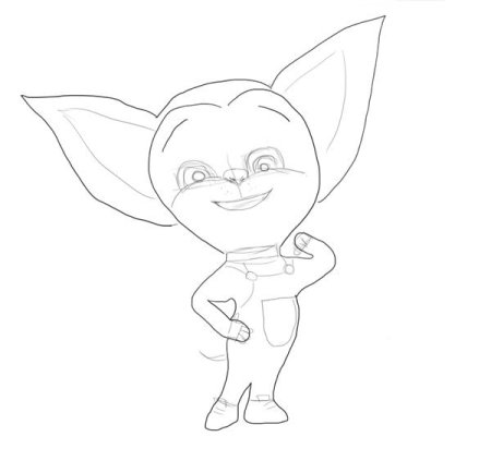 Малыш из Барбоскиных рисунок