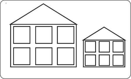 Детский рисунок дома с окнами (42 фото) » рисунки для срисовки на  Газ-квас.ком