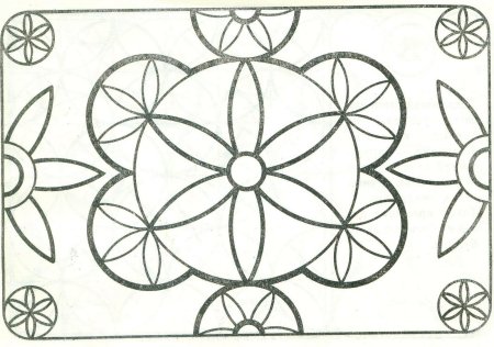 Математическое рисование с циркулем
