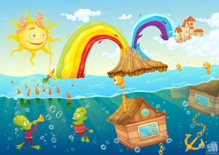 Иллюстрации к небылицам