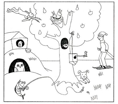 Раскраски небылицы для детей