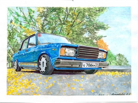 Картины русских машин