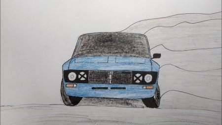 ВАЗ 2106 нарисовать с перкди